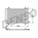 Condensator, airconditioning DENSO DCN21015