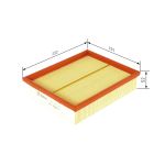 Luftfilter BOSCH FILTRY 1 457 433 289