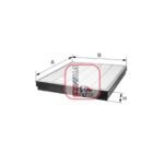 Filtro de ar SOFIMA S 3373 A