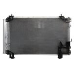 Condensador, sistema de ar condicionado THERMOTEC KTT110143