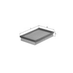 Luchtfilter KNECHT LX 675