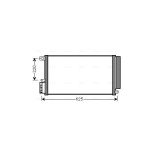 Condensator, airconditioning AVA COOLING ALA5115D