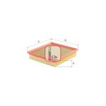Luftfilter SOFIMA S 3D54 A