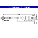 Bromsslang ATE 83.8247-0601.3