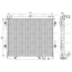 Radiateur moteur VALEO 701552