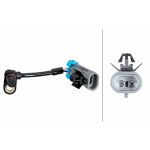 Capteur, vitesse de rou HELLA 6PU 358 251-021
