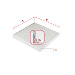 Innenraumfilter SOFIMA S 3327 C