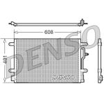 Condensador, sistema de ar condicionado DENSO DCN02011