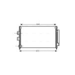 Lauhdutin, ilmastointi AVA COOLING HD5227D