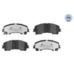 Remblokkenset, schijfrem MEYLE 025 221 1716/PD