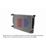 Motorradiateur  AKS DASIS 480043N