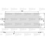 Condensator, airconditioning VALEO VAL815093