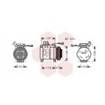 Airco-compressor VAN WEZEL 2800K077