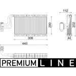 Verdamper, airconditioning BEHR *** PREMIUM LINE *** MAHLE AE 191 000P