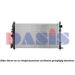 Motorradiateur  AKS DASIS 150094N