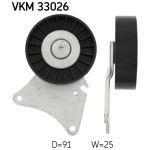 Polia guia, correia trapezoidal SKF VKM 33026