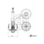 Deckel, Ölfiltergehäuse FEBI BILSTEIN Plus FEBI BILSTEIN 194375