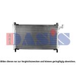 A/C-kondensor AKS DASIS 072083N