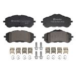 Bromsbeläggssats BREMBO P 61 120, fram