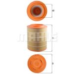 Luftfilter MAHLE LX 4076