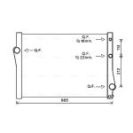 Motorkylare AVA COOLING BWA2471