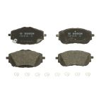 Set di pastiglie freno BOSCH 0 986 494 676, anteriore