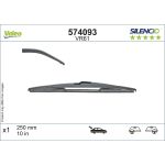 Wischblatt VALEO Silencio 574093, 250mm, Hinten, 1 Stück