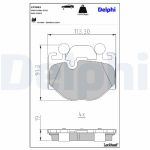 Remblokset DELPHI LP3963
