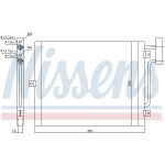 Condensator, airconditioning NISSENS NIS 94715