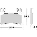 Bremsbelagsatz, ohne Straßenzulassung BREMBO 07HO45RC