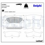 Bremsbelagsatz DELPHI LP3961