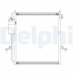 A/C-kondensor DELPHI CF20286