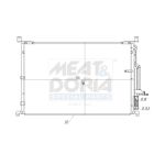 Kondensator, Klimaanlage MEAT & DORIA 991295