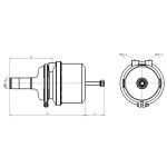 Cilindro de rueda SBP 05-BCT16/24-M48X2