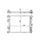 Motorkylare MAHLE CR 1694 000S