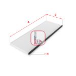 Interieurfilter SOFIMA S 3081 C