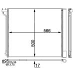 Condensator, airconditioning MAHLE AC 269 000P
