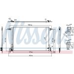 Condensator, airconditioning NISSENS NIS 941209