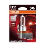 Lâmpada de halogéneo OSRAM H11 Night Racer 50% Moto 12V, 55W