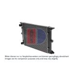 Motorradiateur  AKS DASIS 040020N