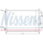 Condensator, airconditioning NISSENS 940121
