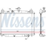 Radiador, refrigeración del motor NISSENS 68504