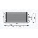 Condenseur (climatisation) MAGNETI MARELLI 350203644000