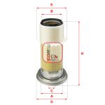 Filtre à air SOFIMA S 1850 A