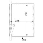 Verdampfer, Klimaanlage MAHLE AE 74 000S