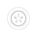 Bremsscheibe TRW DF6746, 1 Stück