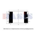Condensator, airconditioning AKS DASIS 212111N