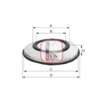 Filtro de ar SOFIMA S 2720 A