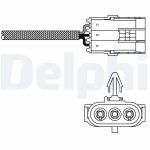 Sensor Lambda DELPHI ES10992-12B1