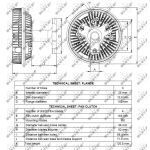 Kytkin, jäähdyttimen tuuletin NRF 49078